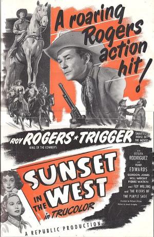 Sunset in the West