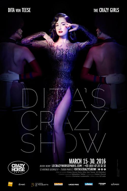 Crazy Horse, Paris with Dita Von Teese