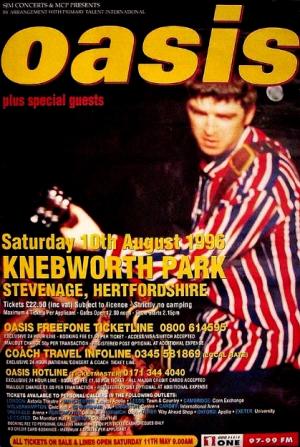 Oasis: Second Night Live at Knebworth Park