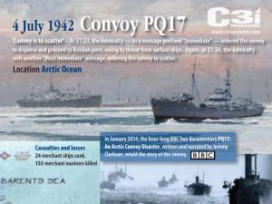 PQ17: An Arctic Convoy Disaster