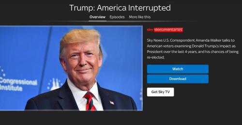 Trump: America Interrupted