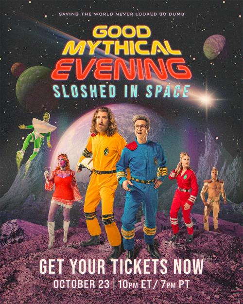 Good Mythical Evening: Sloshed in Space